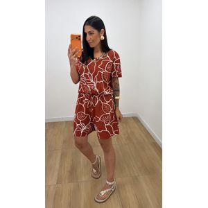 Macaquinho Turquia Terracota - M107 - PUROROSA