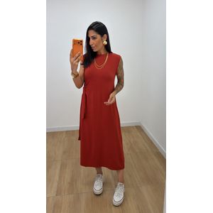 Vestido Manu Terracota - V334 - PUROROSA