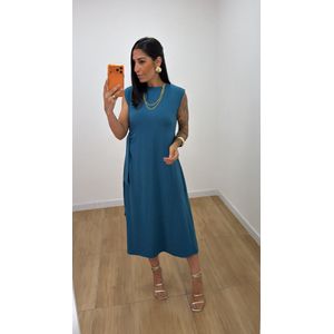 Vestido Manu Petróleo - V334 - PUROROSA