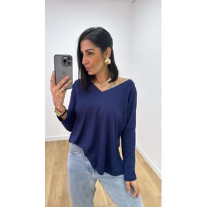 Blusa Alice Azul - B377 - PUROROSA