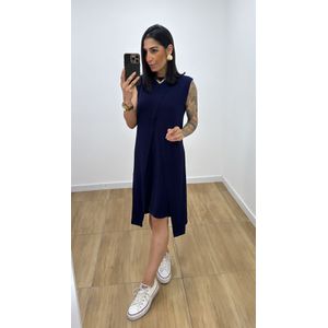 Vestido Maya Azul Marinho - V293 - PUROROSA