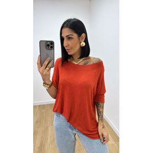 Blusa Luana Terracota - B374 - PUROROSA