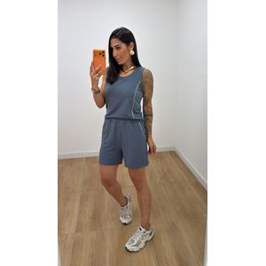 Conjunto Tânia Chumbo - CJ159 - PUROROSA