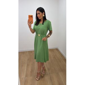 Vestido Rebeca Verde - V335 - PUROROSA