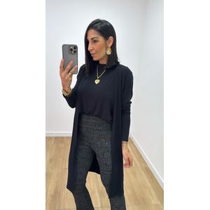 Kit Cardigan Luka Preto - B411 - PUROROSA