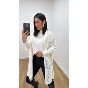 Poncho Aberto Off - B541 - PUROROSA