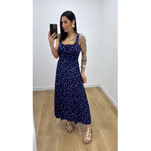 Vestido Rosana Azul - V305 - PUROROSA