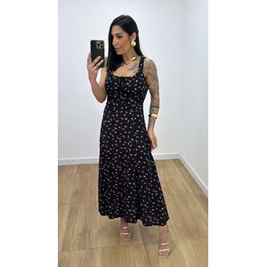 Vestido Rosana Preto - v305 - PUROROSA