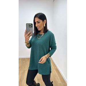 Blusa Joana Verde - B443 - PUROROSA
