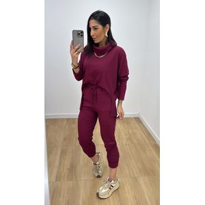 Conjunto Andressa Vinho - CJ249 - PUROROSA
