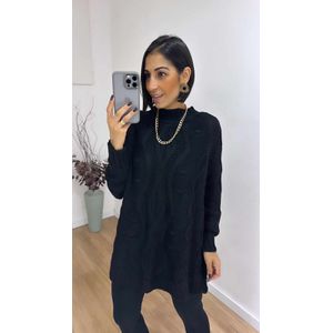 Poncho Ragran Preto - B429 - PUROROSA