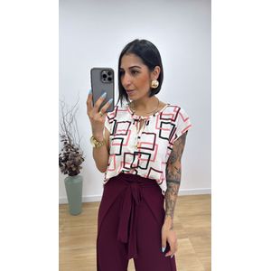 Tshirt Elza Marsala - B489 - PUROROSA