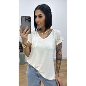 Tshirt Pontinhos Off - B390 - PUROROSA