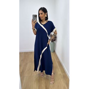 Vestido Mirna Azul Marinho - V298 - PUROROSA