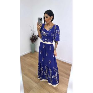 Vestido Raquel Azul - V164 - PUROROSA