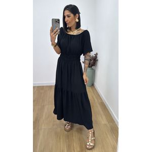 Vestido Tânia Preto - V301 - PUROROSA