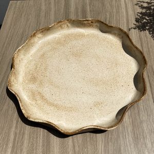 Prato Travessa Formato Orgânico ST - PZ CERÂMICA