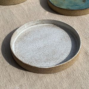 Prato de Sobremesa com Borda - PZ CERÂMICA