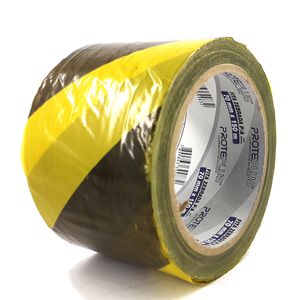 Fita Zebrada Amarelo e Preto PPS 06 PROTEPLUS 150m x 70mm