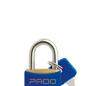 Cadeado Cores Azul 25mm - LT-25 - PADO