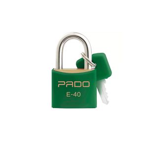 Cadeado Cores Verde 40mm - E-40 - PADO