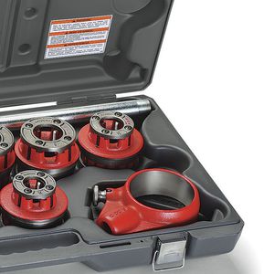 Jogo de Tarraxas 12R para Tubos com Catraca Exposta 59632 - RIDGID