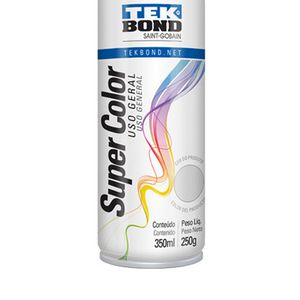 Tinta Spray Supercolor Alumínio 350 ml - Tekbond