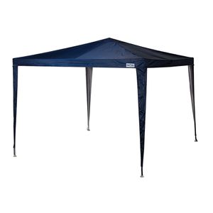 Tenda Gazebo Poliester Oxford Azul com Silvercoating (3m x 3m) - MOR