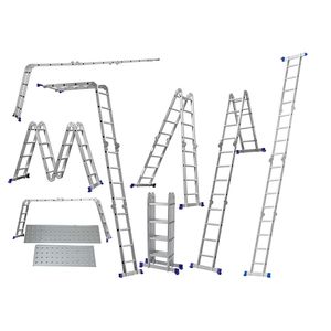 Escada Multifuncional com Plataforma 4x4 16 Degraus - MOR