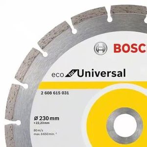 Disco Diamantado Segmentado Bosch ECO For Universal 230 x 22,23x2,6x7mm