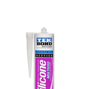 Silicone Acético Multiuso Incolor 270g - TEKBOND