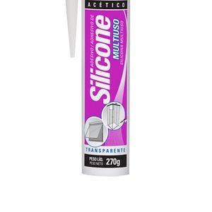 Silicone Acético Multiuso Incolor 270g - TEKBOND