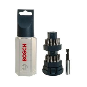 Kit Parafus./Furadeira 3/8Pol GSR 7-14 E 127V+ Jogo de Bits 25 Peças - Bosch