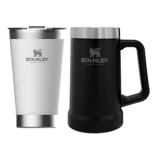 Kit Caneca Térmica Matte Black + Copo com Tampa Polar - STANLEY