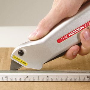 Estilete De Segurança Hidden Edge Para Lâminas Trapézio S011 - Starrett