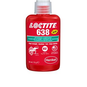 Adesivo Anaeróbico 638 Alta Resistência 50g - Loctite 