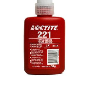 Trava Roscas Líquido Baixa Resistência 221 50g - Loctite