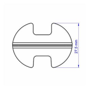 Espaçador Nivelador Slim 1,0mm (1000 Unidades) - PROMAX