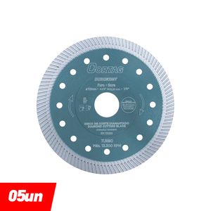 Disco Diamantado Durokort 115mm (5 Uni.) - Cortag