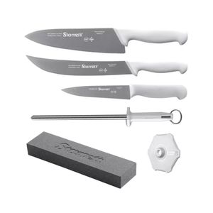 Kit de Facas Branco BKK-6W 6 Peças - Starrett