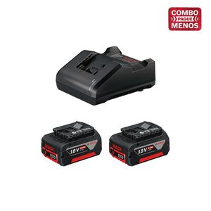 Kit Bosch Serra Circular GKS 18V-57 + 2 Baterias 18V - Bosch