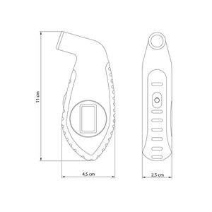 Medidor Digital de Pressão de Pneus - Tramontina
