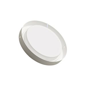 Plafon LED Branco Redondo de Sobrepor 18W 3.000K - Noll