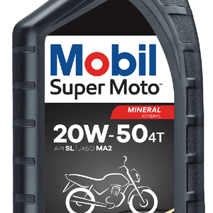 Combo Óleo SUPER MOTO™ 4T 20W-50 1L - Mobil