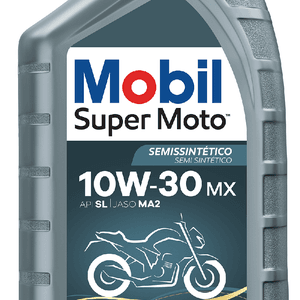 Combo Óleo SUPER MOTO 4T MX 10W-30 1L - Mobil
