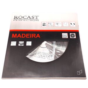 Serra Circular Pastilha Metal Duro Madeira MD 14pol x 80 dentes 35,0019 ROCAST