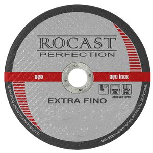 Disco de Corte Extra Fino 4,1/2pol X 1,00mm 134,0001 ROCAST