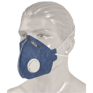 Máscara Respiratória Descartável PFF1 Com Válvula PPR 06 PROTEPLUS
