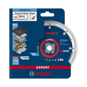 Disco diamantado para metal Bosch X-Lock 115mm