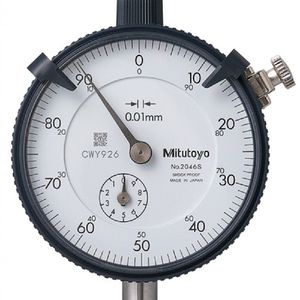 Relógio Comparador Modelo Com Curso Longo 10mm 0,01mm 2046S - Mitutoyo